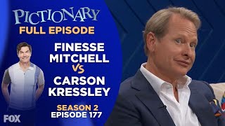 Ep 177 Art School  Pictionary Game Show Finesse Mitchell amp Carson Kressley [upl. by Ettenor659]