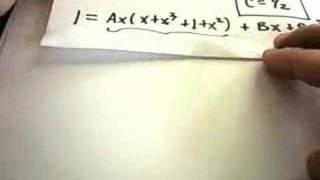 Integration Using method of Partial Fractions [upl. by Cletus]