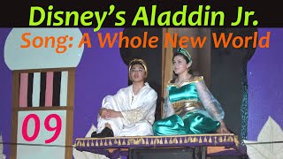 Disneys Aladdin Jr  09 Video  A Whole New World Full HD 1080p [upl. by Yzus]