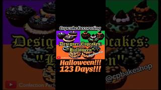 Halloween Cupcakes COUNTDOWN halloween cupcakes holidaycountdown [upl. by Nolaj]