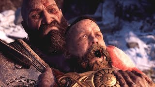 God of War PS4  All Baldur Boss Fights [upl. by Esor]