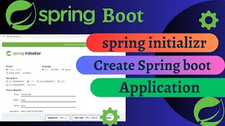 spring initializr  How to create a Spring boot project  eclipse sts [upl. by Banquer]