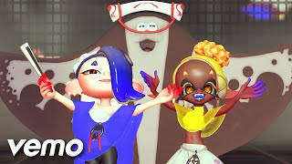 ♪ Anarchy Rainbow 𝓖𝓻𝓪𝓷𝓭 𝓕𝓮𝓼𝓽 🌈 Caitlin Koi Lyric Video  Splatoon 3 [upl. by Enyallij789]