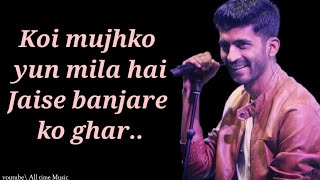 Banjaara Song lyrics  Mohammed Irfan  Movie  Ek Villain  Full Song  Mithoon [upl. by Anyek]