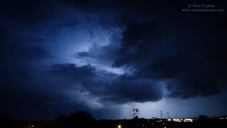 Evening Lightning and Thunder over Howth Dublin Ireland August 25th 2023 [upl. by Luci153]