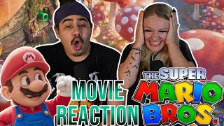 The Super Mario Bros Movie  Movie Reaction  First Time Watching [upl. by Arabele878]