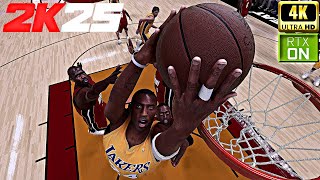 NBA 2K25 PC Next Gen Mods 4K60  Lakers vs Heat  MyNBA Eras LeBron Era [upl. by Booker42]