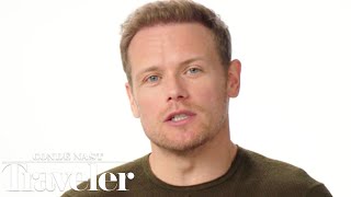 Sam Heughan talks the origins of Scotland [upl. by Ader]