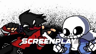 Screenplay Agoti vs Sans But in Android Friday night funkin indonesia [upl. by Evaleen]