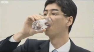 Fukushima Disaster BBC Report Japanese Politician Drinks Decontaminated Reactor Water 1 Nov 11 [upl. by Ylicec]