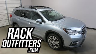 Subaru Ascent with Thule AeroBlade EDGE Roof Rack Crossbars [upl. by Tawney]