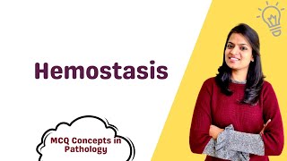 Hemostasis  MCQ concepts [upl. by Teeniv]