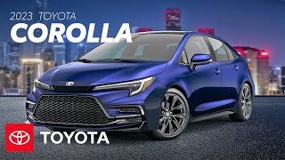 2023 Toyota Corolla Overview  Toyota [upl. by Onairelav653]