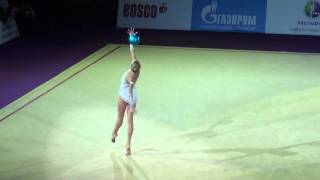 Яна Кудрявцева мяч Yana Kudryavtseva ball Gala 2014 Grand Prix Moscow [upl. by Anoiuq597]