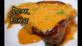 Classic Steak Diane Recipe [upl. by Nhguavoj334]