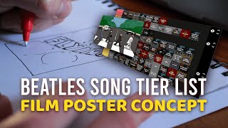 The Beatles Song Tier List Film Poster Concept [upl. by Letram]