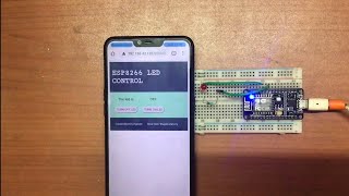 ESP8266 Led control web server  Control Led over Wifi [upl. by Ryun]