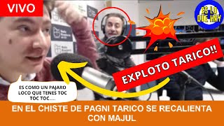 💥EN VIVO EL Enojo de TARICO Con MAJUL En el Pase de Radio Rivadavia Tarico IMITA a Pagni [upl. by Ylrebme]