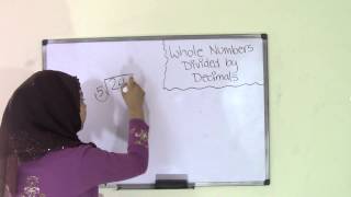 6th Grade Math Dividing Whole Numbers by Decimals [upl. by Yruoc442]