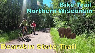 Bearskin State Trail in Wisconsins Northwoods Great for Hiking and Biking Part 4 of 4 [upl. by Burne]