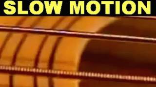 Slow Motion GUITAR Strings 20004000 slower [upl. by Thurstan739]