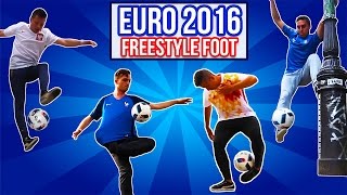 EURO 2016  FREESTYLE FOOTBALL TRICKS [upl. by Dewar857]