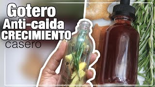 Gotero Para El Crecimiento del Cabello casero [upl. by Vano]