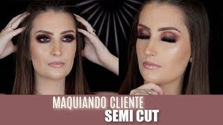 MAQUIANDO CLIENTE SEMI CUT  Amanda Pastore [upl. by Asined]