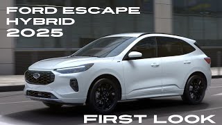 2025 Ford Escape Hybrid review  PRODUCTION ENDS [upl. by Mayram]