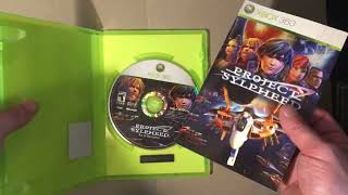 Project Sylpheed French NTSC version sealed unboxing Xbox 360 [upl. by Puett]