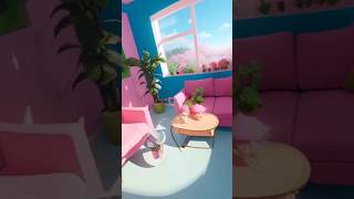 Beautiful Barbie Room🤩✨ viralvideo barbie barbieworld trending barbiedollsworld [upl. by Ardy843]