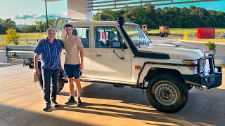 Taking Delivery of My New 2023 79 Series Landcruiser  First Drive and Initial Thoughts [upl. by Kiri39]