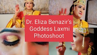 Indias No 1 Trans Model Eliza Benazir Celebrates Diwali with a Divine Goddess Lakshmi Photoshoot [upl. by Innoc]