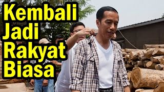 Jokowi Pulang Kampung Kembali Jadi Rakyat Biasa  Ada yang Senang Ada yang Menangis [upl. by Hedaza]