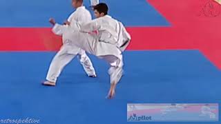 emKARATE  Tobi ushiro mawashi geri za 1 DAN 2020 [upl. by Azarcon700]