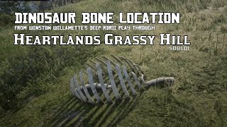 Heartlands Grassy Hill  Dinosaur Bone Location RDRII [upl. by Charla78]