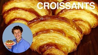 RECETTE DES CROISSANTS AU BEURRE [upl. by Thorlay]