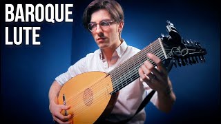 Sarabande on Baroque Lute [upl. by Annodahs]