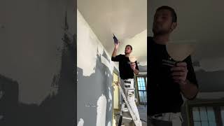 enduit airless travaux peinture home chantier asmr painter renovationmaison [upl. by Phelips]