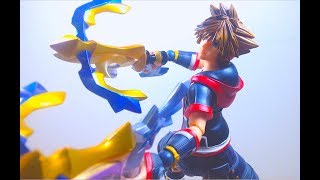 Transforming Keyblade  Kingdom Hearts III Stop Motion [upl. by Felisha834]