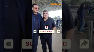 Star of the Day Boman Irani amp Kunal Vijaykar Spotted At Airport Flying From Mumbai [upl. by Bulley]