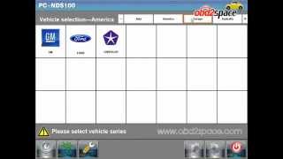 VCS Vehicle Communication Scanner Interface OBD2 Software Demo [upl. by Anavoj512]