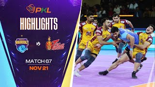 Match Highlights Bengal Warriorz vs Telugu Titans  November 21  PKL Season 11 [upl. by Dodd]