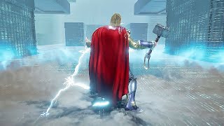 Marvels Avengers  ALL Characters Special Attacks Heroic Moves  FINAL GAME [upl. by Maclay]