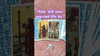 How will your married life be Husband inlaws amp marriage tarot lovetarortreading marriedlife ❤️ [upl. by Froh644]