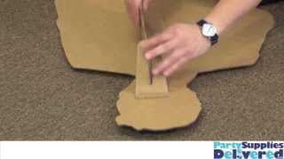 How to Put Together A Cardboard Standup [upl. by Catrina126]