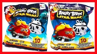 2 Bolsas sorpresa en español con llaveros de los Angry Birds [upl. by Marra141]