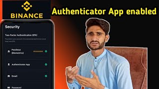 Binance Authenticator App Verification [upl. by Schroth]