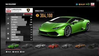 NEED FOR SPEED PAYBACK  CAR LIST  ALL 80  CARS INCLUDING THE DLC CARS [upl. by Ume]