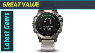 Garmin Quatix 5 Sapphire Multisport Marine Smartwatch Review [upl. by Burner680]